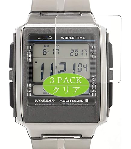 Amazon | 4枚 Sukix フィルム 、 CASIO wave ceptor WV-59J WV